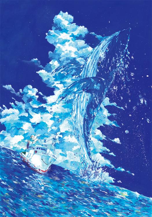 銅賞 近畿海事広報協会会長賞 【蒼】 堺市立美木多中学校3年 松本 諒