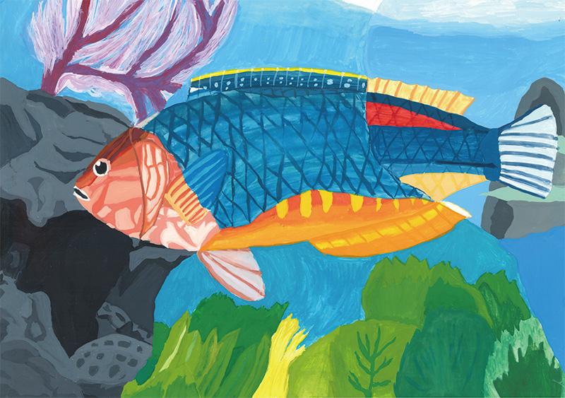 佳作 近畿海事広報協会会長賞 【姿を変えて生きている】 守口市立庭窪中学校2年 浦野 怜士