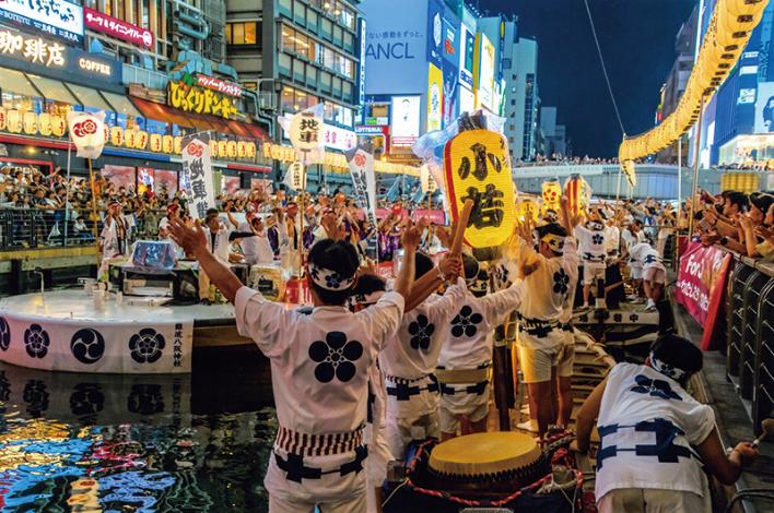 準特選 (公財)関西・大阪21世紀協会理事長賞 【水の都の夏祭り】大阪府 山根 淳市
